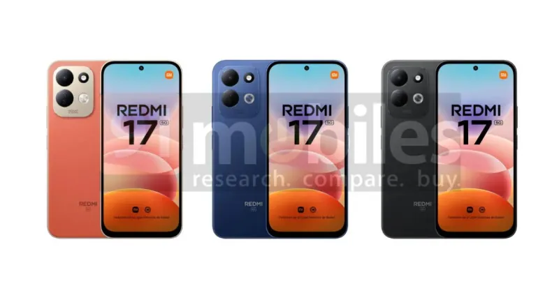 Новые изображения REDMI 17 5G раскрыли дизайн, Snapdragon 4 Gen 5 и аккумулятор на 7500 мАч
