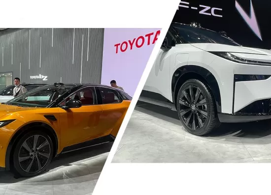 Представлены новые модели электромобилей Toyota bZ3C и bZ3X специально разработанные для китайского рынка