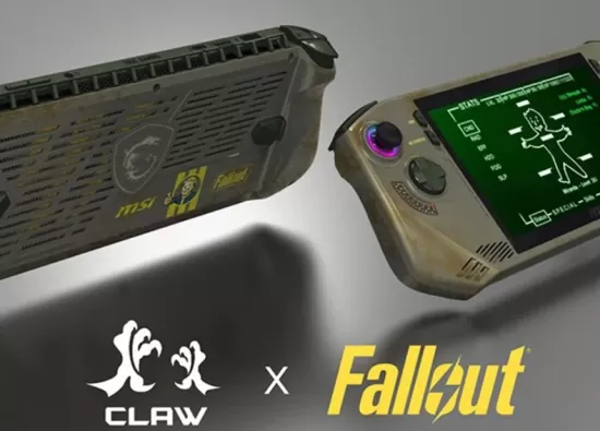 MSI и Bethesda представили новую консоль MSI Claw 8 AI+ в стиле Fallout