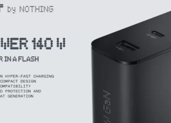 Nothing 140W GaN Charger: цена, характеристики и дата выхода в 2024 году
