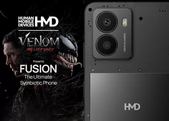 HMD Fusion в стиле "Венома": специальная версия смартфона к выходу фильма