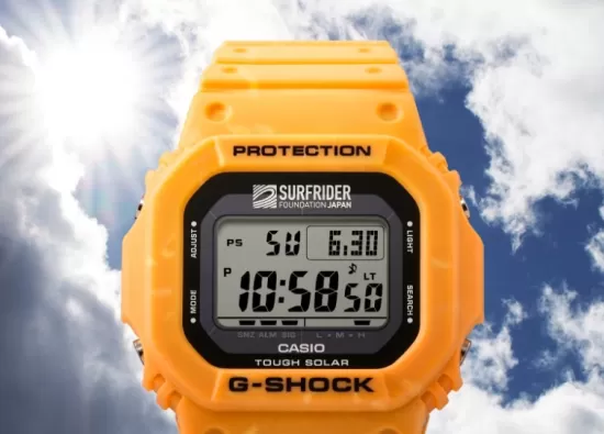 Casio G-Shock x Surfrider 