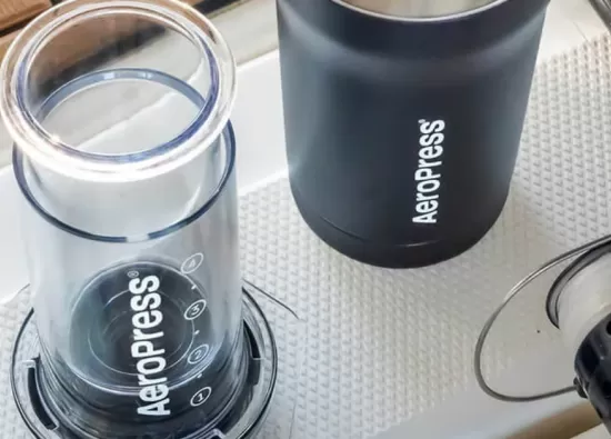 AeroPress Go Plus — компактная дорожная кофеварка для путешествий и дома