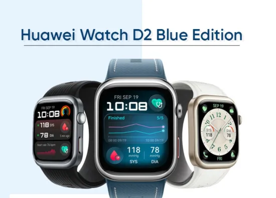 Huawei представила Watch D2 Blue Edition: дизайн, технические характеристики и функциональность