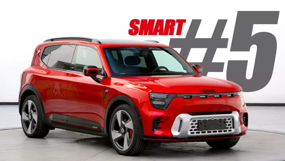 Smart #5: Новый электрический внедорожник от Geely и Mercedes-Benz. Технические характеристики